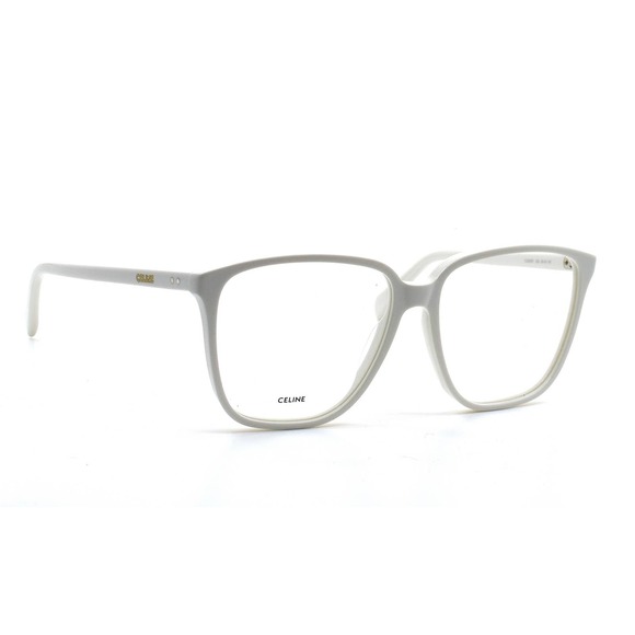 CELINE CL50029I WHITE DEMO LENS OVERSIZED AUTHENTIC EYEGLASSES FRAME - Picture 4 of 13